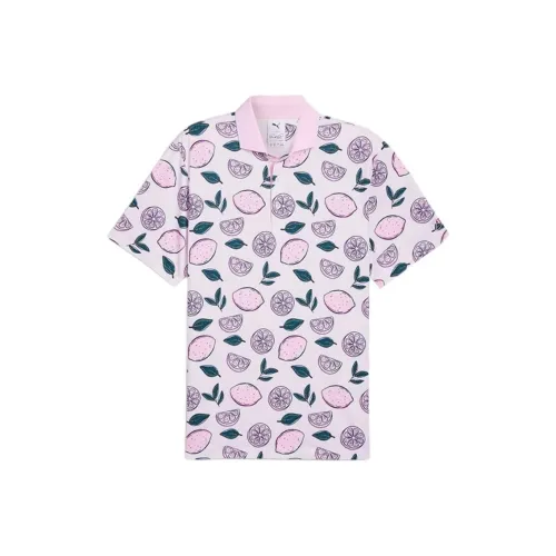 PUMA Golf Поло Унисекс Розовый