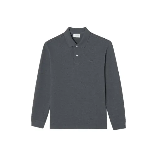 Поло Мужское Темно-Серое Коллаборация LACOSTE