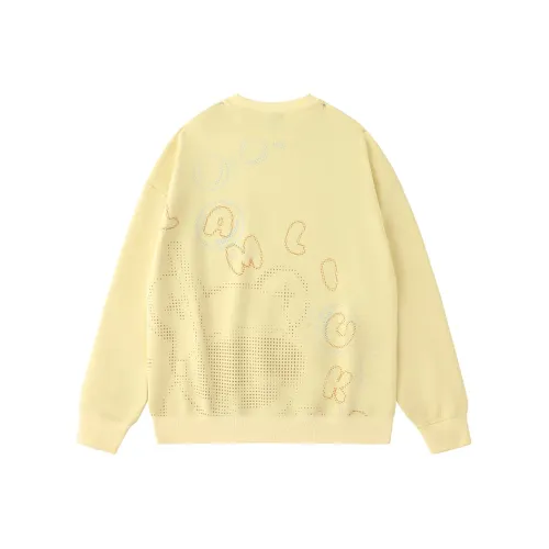 LAMLICKA Свитшот Унисекс Желтый