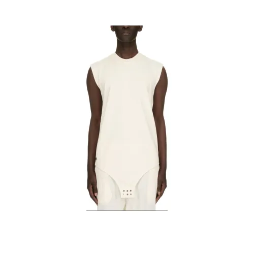 RICK OWENS совместный бренд RO X Champion Коллаборация SS24 Майка Мужская Белая