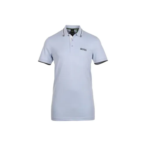 Hugo Boss Поло Мужское Синее