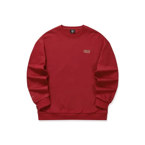 Erke Свитшот Унисекс Новый год Красный