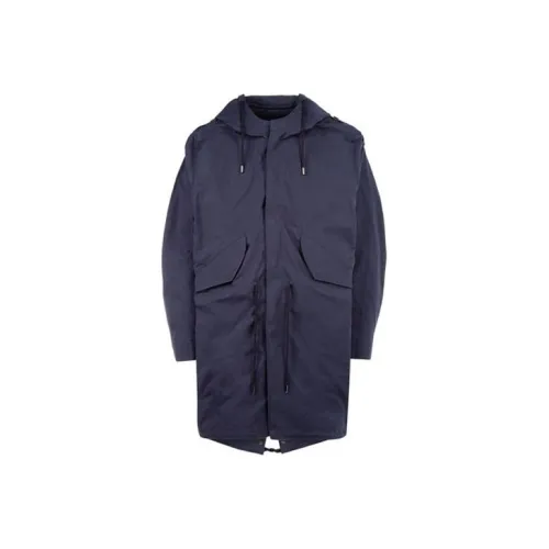 Y/Project Мужские куртки морского синего цвета