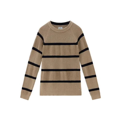 WOOLRICH Бежевые Мужские Свитера