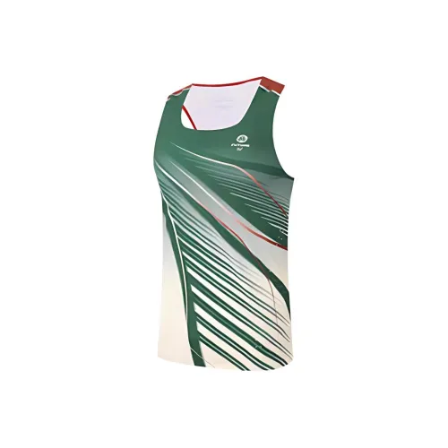 361° Бег Майка Мужской Outdoor Зеленый