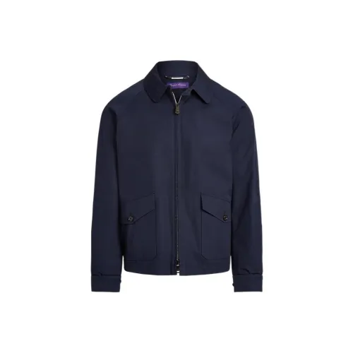 Ralph Lauren Purple Label Морской Синий Мужские Куртки