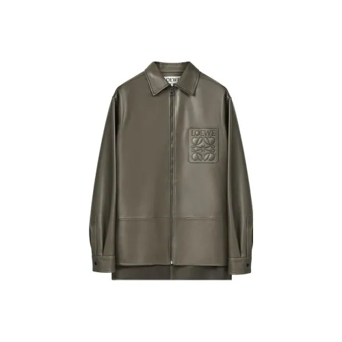 LOEWE Совместное издание Хаки Мужские Куртки