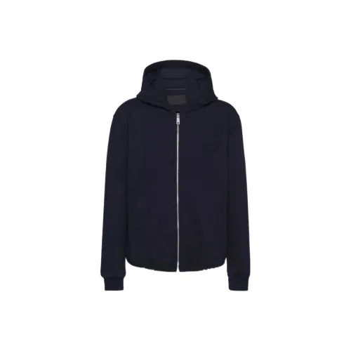 PRADA Blue Men's Jackets PRADA Синий Мужские Куртки