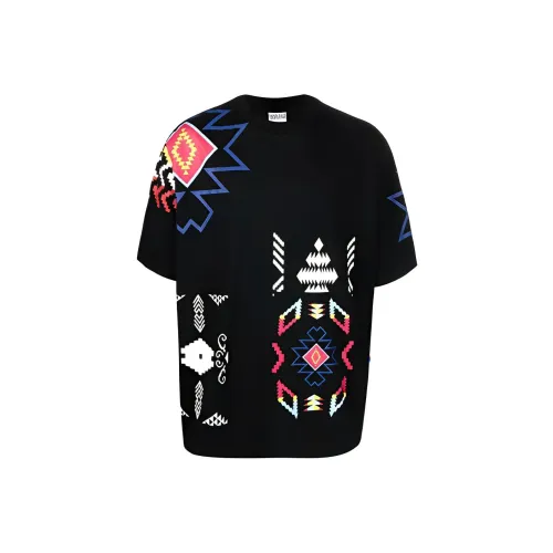 Marcelo Burlon Мужские черные T-рубашки