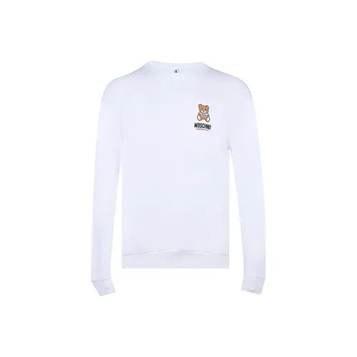 MOSCHINO Белый Мужской Свитшот