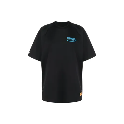 HERON PRESTON Черная Мужская Рубашка