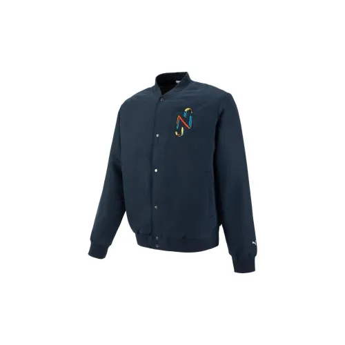 Puma X Njr Series Темно-синие Мужские Куртки