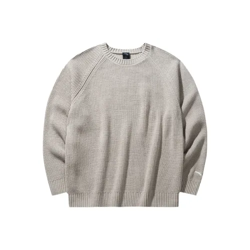 CHAOJIANTA Трикотаж Мужской Простой Mist Серый