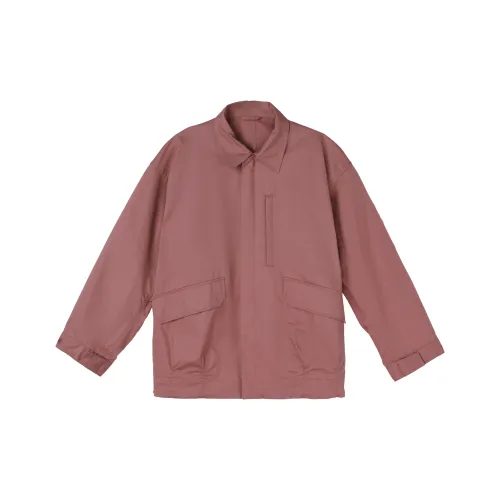 UNIQLO Персиково-розовый Мужские Куртки