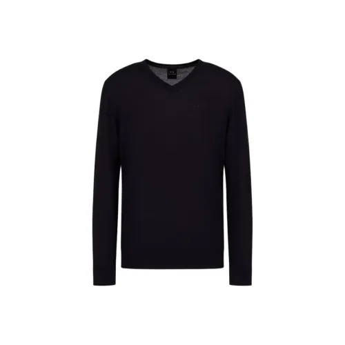 ARMANI EXCHANGEAE FW24 Трикотаж Мужской Морской Синий