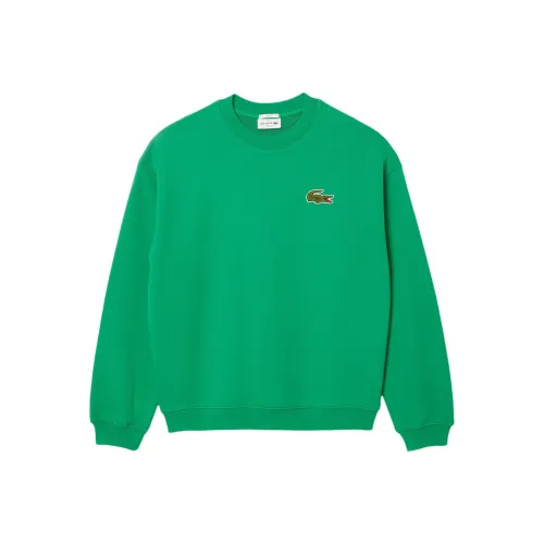 LACOSTE Свитшот Унисекс Зеленый