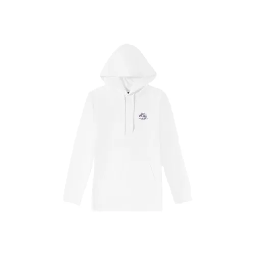 Vans Пуловер с капюшоном худи унисекс белый