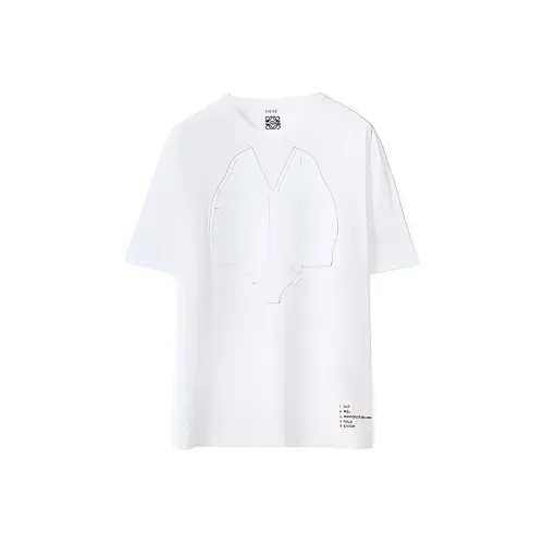 LOEWE Белая Мужская T-рубашка