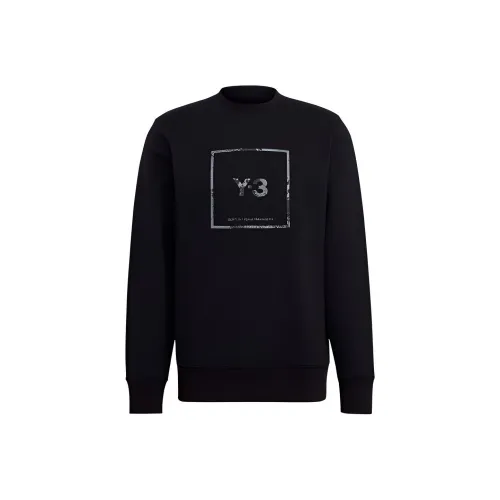 Y 3 Черные Унисекс Свитшоты