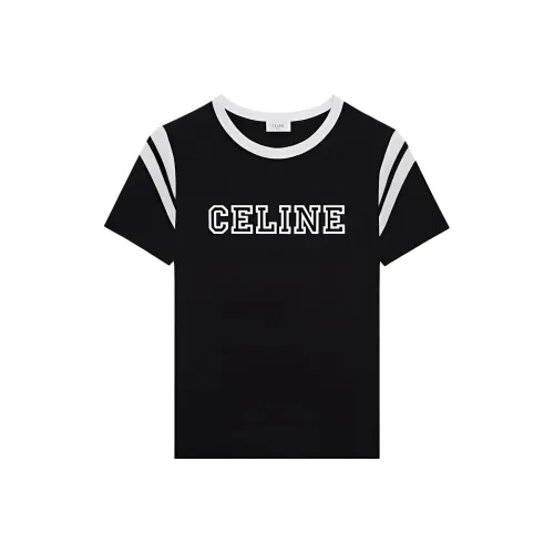 CELINE SS25 Весенний Летний Коллекция Мужская Рубашка Мужская Черная