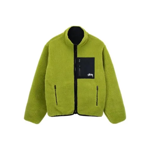 Stussy Зеленые Унисекс Куртки