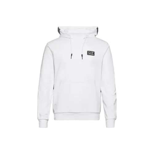 EMPORIO ARMANI EA7 Толстовка Мужской Белый
