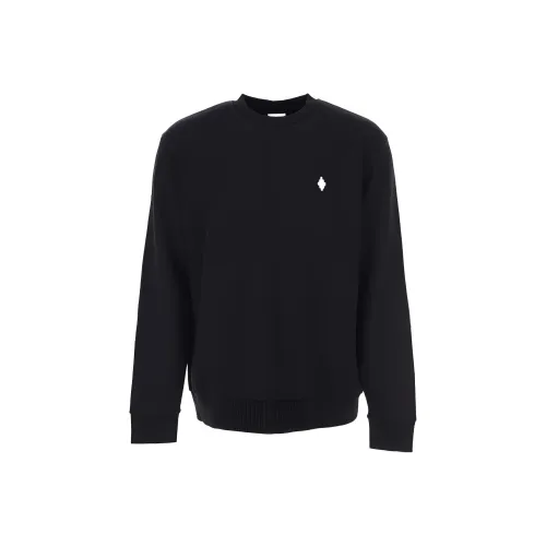 MARCELO BURLON Черные Мужские Свитшоты
