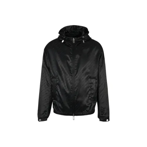 EMPORIO ARMANI FW22 Куртки и Пальто Мужской Темно-синий