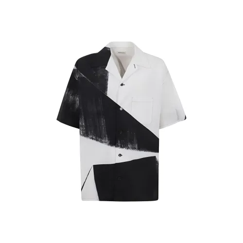 Alexander McQueen SS23 Рубашка Мужская Черная