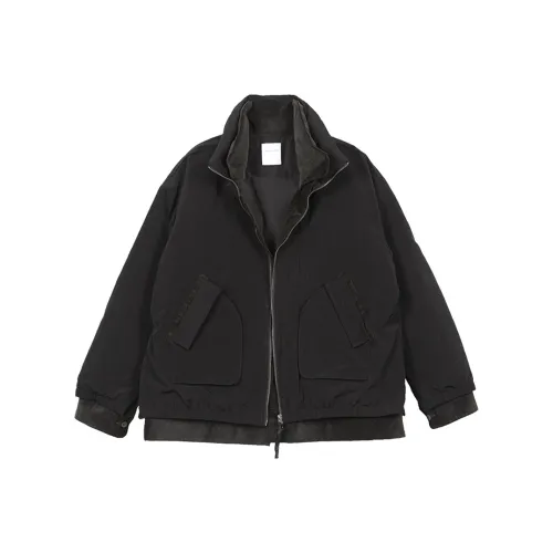 DECESOLO Черная унисекс куртка