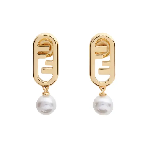 FENDI Серьги Золотые Женские
