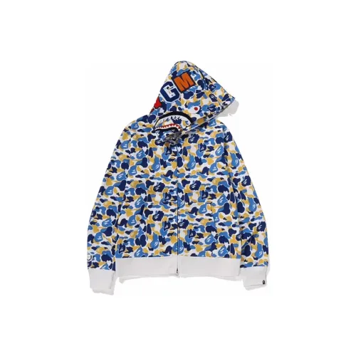 A BATHING APE BAPE STORE® PACK Series Толстовка Унисекс Синий Желтый