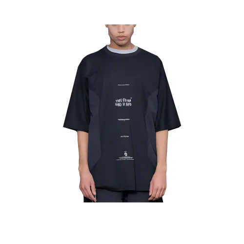 ISO.POETISM Черные Мужские T-Рубашки