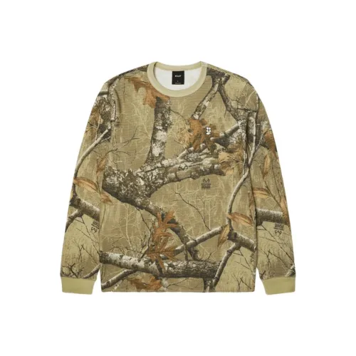 HUF REALTREE Co Бренд Коричневый Унисекс Толстовки