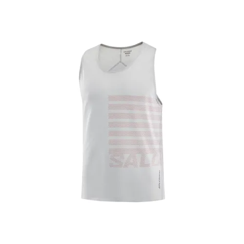 SALOMON GRAPHICSENSE Aero Майка Мужская Серого цвета