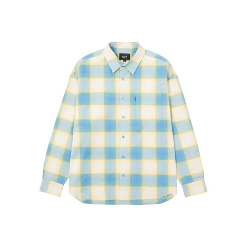 HUF Ледяной синий Унисекс Рубашки