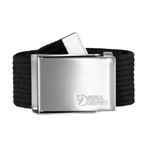 Fjallraven Холст Акрил Металл Акриловый ремень Унисекс Черный 4CM