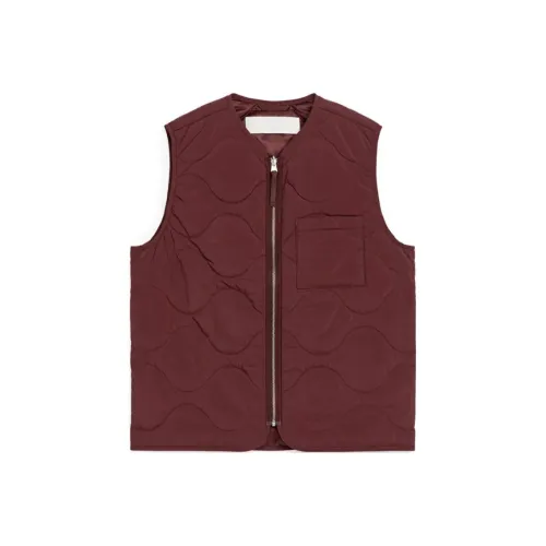 ARKET Мужские майки бордового цвета