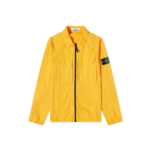 STONE ISLAND Куртка Мужская Желтая
