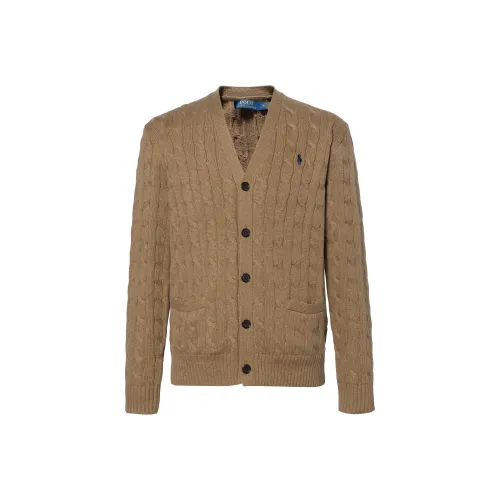 Polo Ralph Lauren FW24 Трикотаж Мужской Коричневый