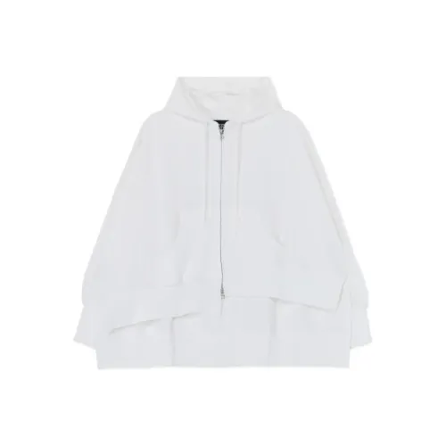 Yohji Yamamoto Белый Унисекс Свитшоты