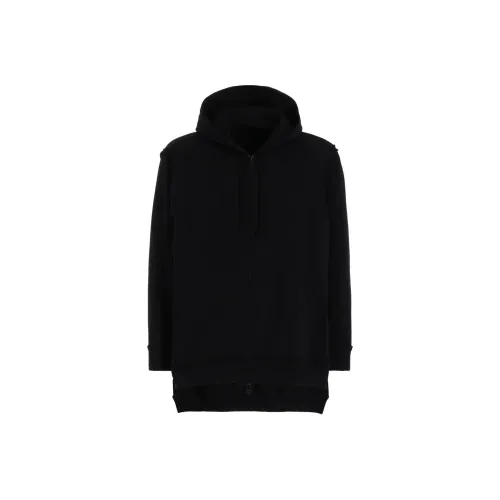 Yohji Yamamoto Черные Унисекс Свитшоты