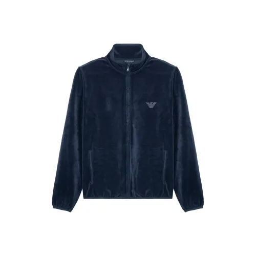 EMPORIO ARMANI Куртки и Пальто Мужской Морской Синий