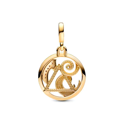 Pandora Me, стерлинговое серебро 925 пробы, золотое покрытие, медный серебряный сплав, ювелирные аксессуары, унисекс