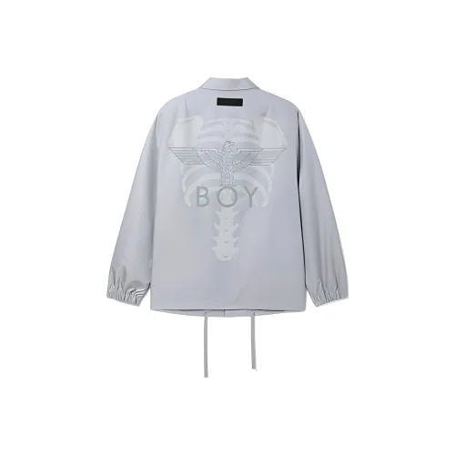 BOY LONDON Серые Унисекс Куртки