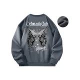 Темно-серый с флисовой подкладкой