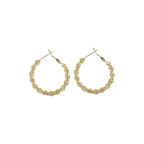 WAW Real Золото Серьги с Золотым Покрытием Женские