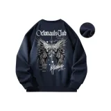 Темно-синий с флисовой подкладкой