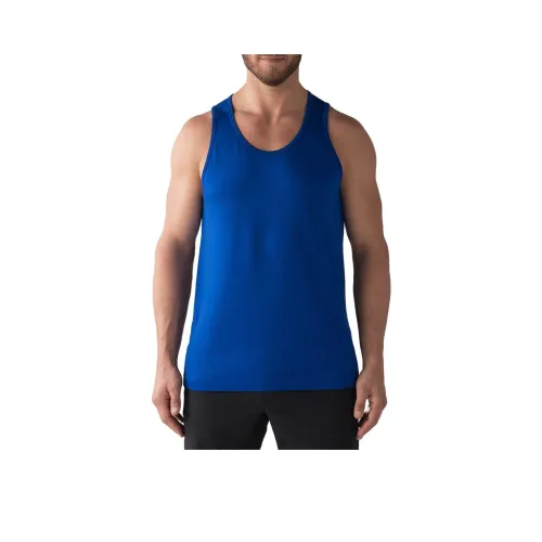 lululemon Metal Vent Tech Топ Tank Мужской Королевский Синий