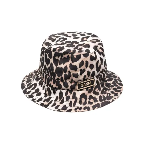 GANNI Cotton Bucket Hats Многоцветный Унисекс